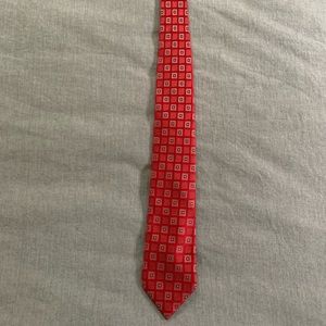 Red tie